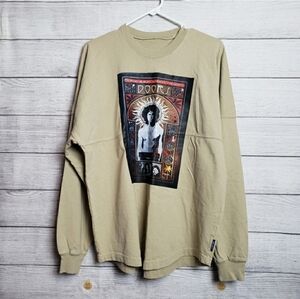 The Doors L.A. Woman Spirit Jersey Long Sleeve Oversized Unisex Tee Sweatshirt S